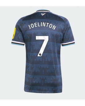 Newcastle United Joelinton #7 Maglia Gara Trasferta Repliche 2026-27 Maniche Corte Newcastle United Joelinton #7 Maglia Gara Trasferta Repliche 2026-27 Maniche Corte